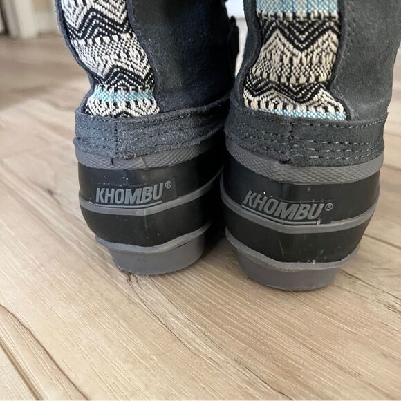 Khombu Vail Winter boho snow Boots Size 7 - Picture 5 of 8